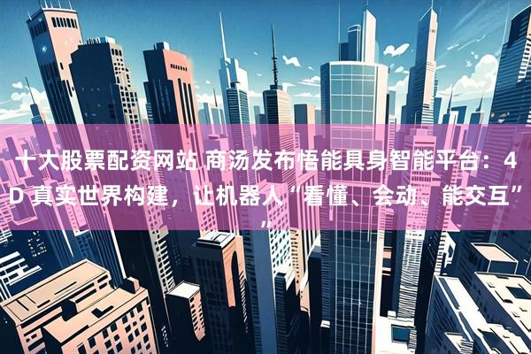 十大股票配资网站 商汤发布悟能具身智能平台：4D 真实世界构建，让机器人“看懂、会动、能交互”